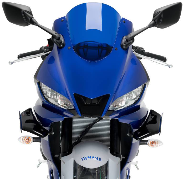 Puig Downforce Sport Side Spoilers Yamaha YZF-R3 2019-2024 - Adventure Parts