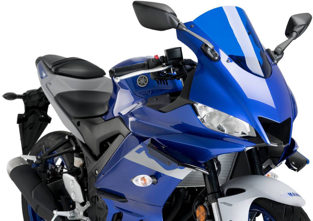 Puig Downforce Sport Side Spoilers Yamaha YZF-R3 2019-2024 - Adventure Parts