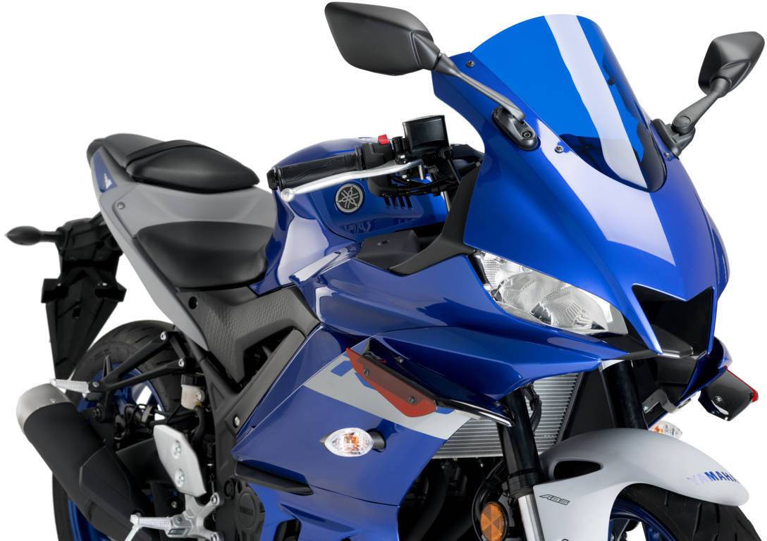 Puig Downforce Sport Side Spoilers Yamaha YZF-R3 2019-2024 - Adventure Parts