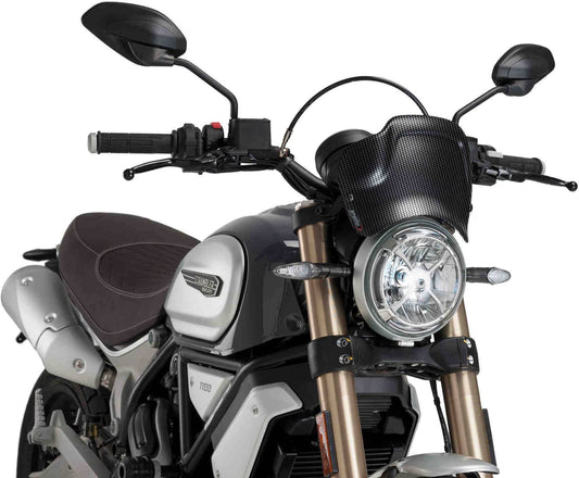 Puig Front Plate Ducati Scrambler 1100/Desert Sled 2017-2024 - Adventure Parts