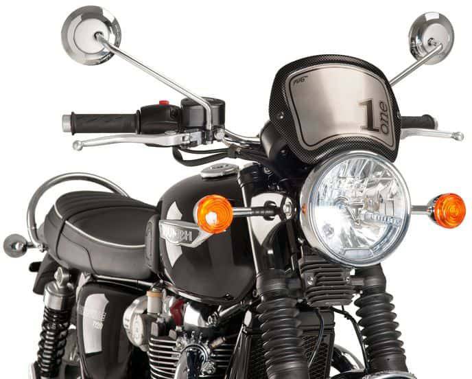 Puig Front Plate Triumph Bonneville T100/T120 2016-2025, T214 2009-2016