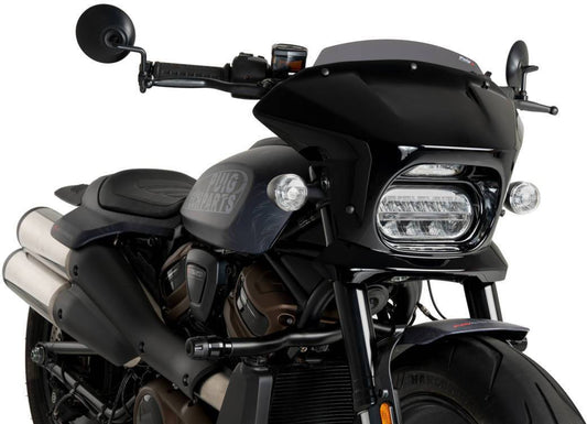 Puig Fury Semifairing Harley Davidson Sportster S RH1250S 2021-2024 - Adventure Parts