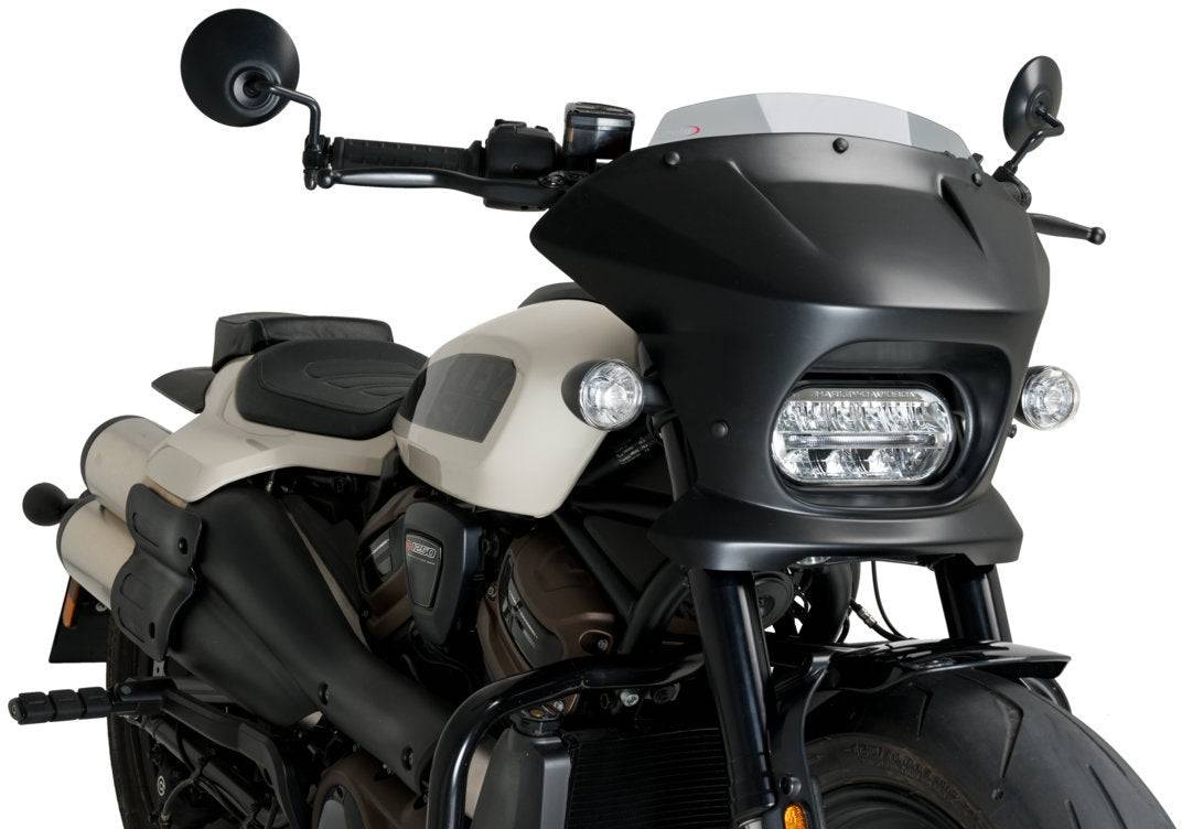 Puig Fury Semifairing Harley Davidson Sportster S RH1250S 2021-2024 - Adventure Parts