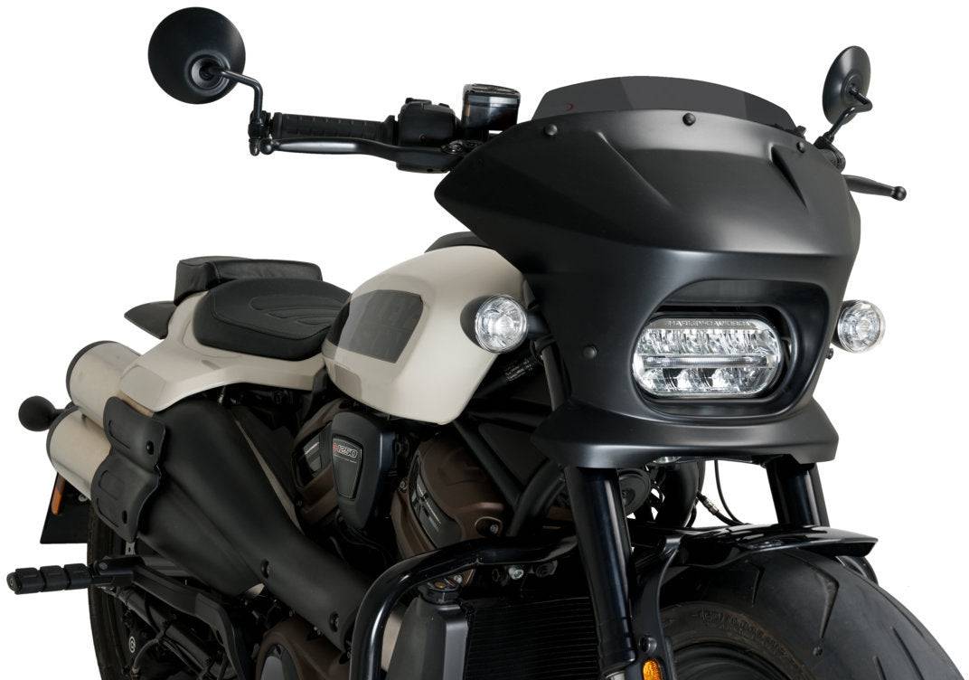 Puig Fury Semifairing Harley Davidson Sportster S RH1250S 2021-2024 - Adventure Parts