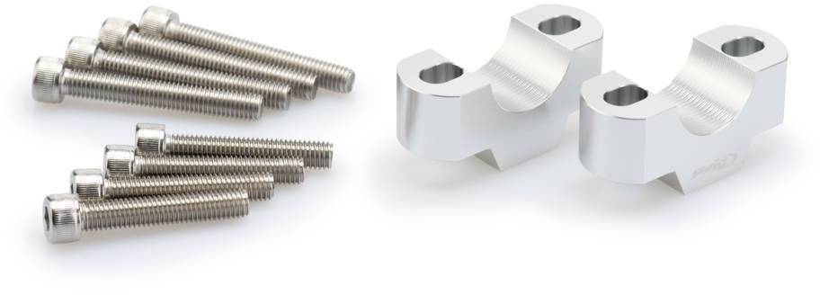 Puig Handlebar Risers Benelli TRK 702/X 2023-2025 - Adventure Parts
