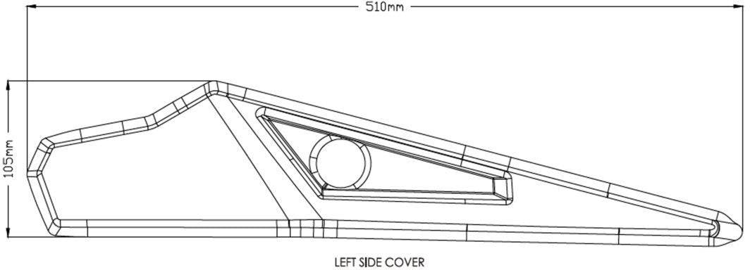 Puig Infill Panels BMW F750GS F800GS F850GS 2018-2025 - Adventure Parts