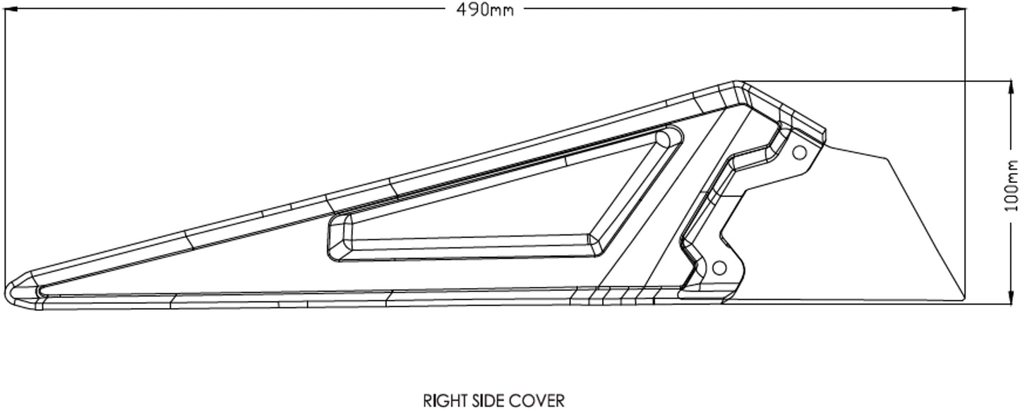 Puig Infill Panels BMW F750GS F800GS F850GS 2018-2025 - Adventure Parts