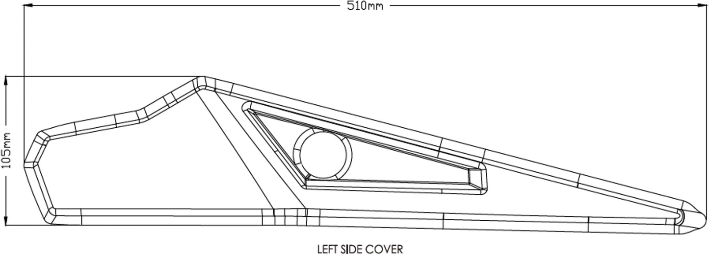 Puig Infill Panels BMW F750GS F800GS F850GS 2018-2025 - Adventure Parts