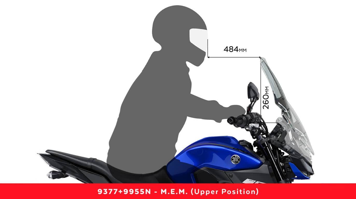 Puig MEM Manual Elevation Mechanism Yamaha MT-09 2017-2020 - Adventure Parts