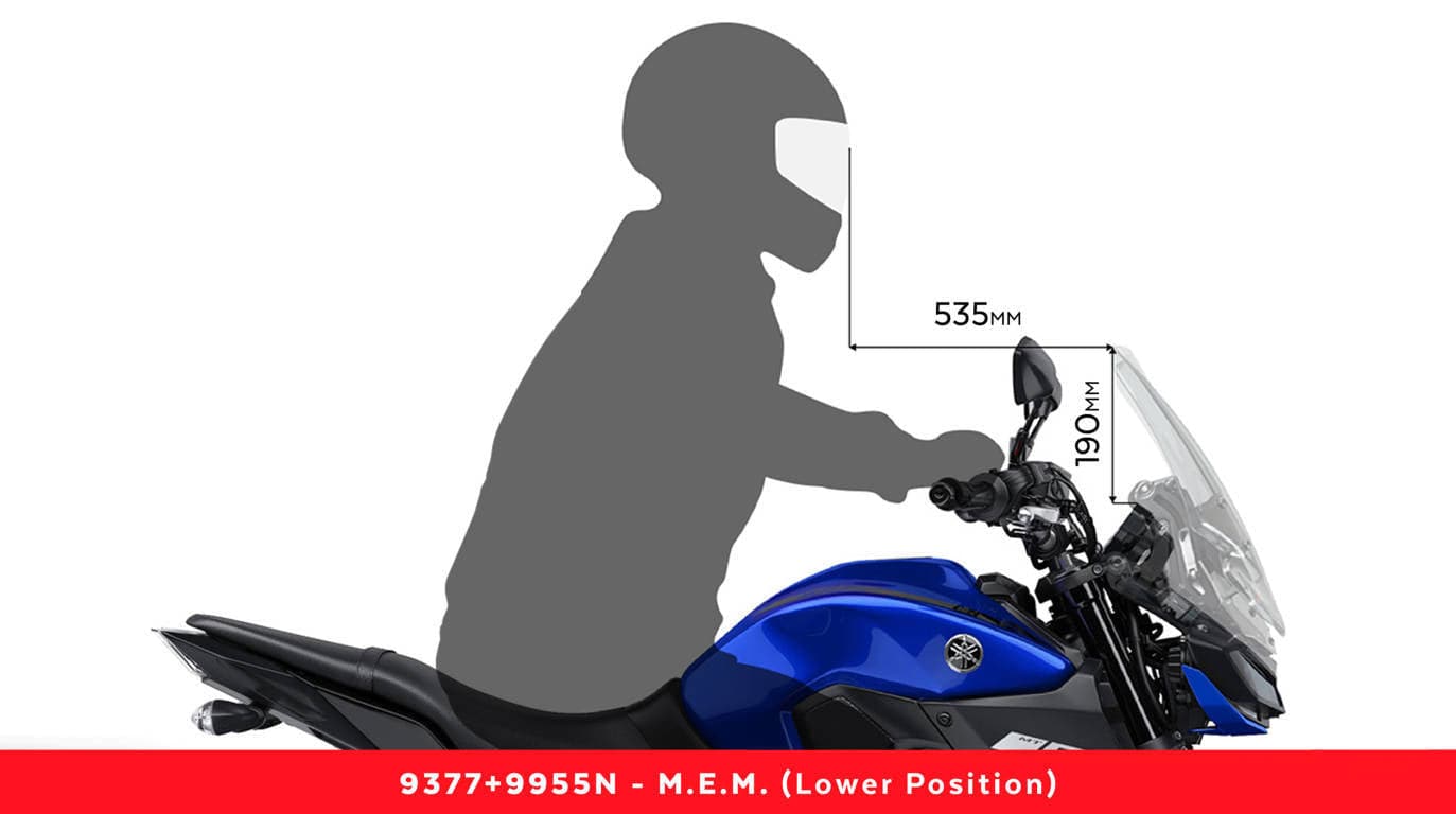 Puig MEM Manual Elevation Mechanism Yamaha MT-09 2017-2020 - Adventure Parts