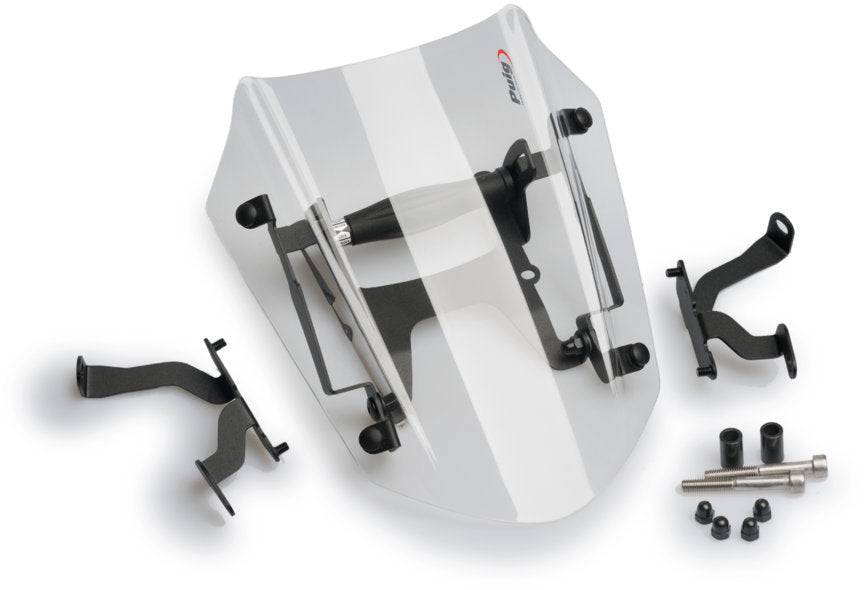 Puig New Generation Adjustable Sport Windscreen Ducati Diavel 1260 2019-2023 - Adventure Parts