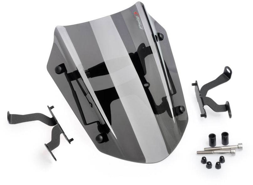 Puig New Generation Adjustable Sport Windscreen Ducati Diavel 1260 2019-2023 - Adventure Parts