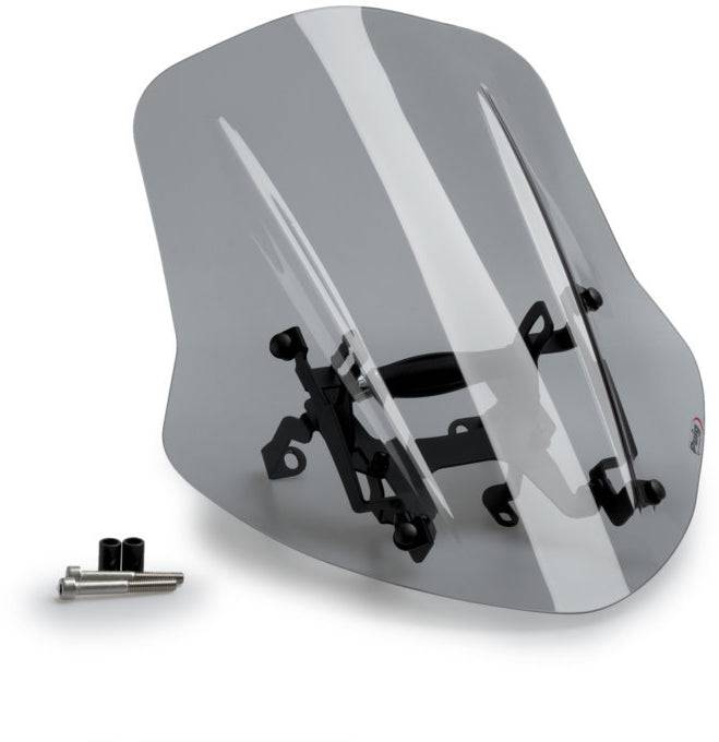 Puig New Generation Adjustable Touring Windscreen Ducati Diavel 1260 2019-2023 - Adventure Parts