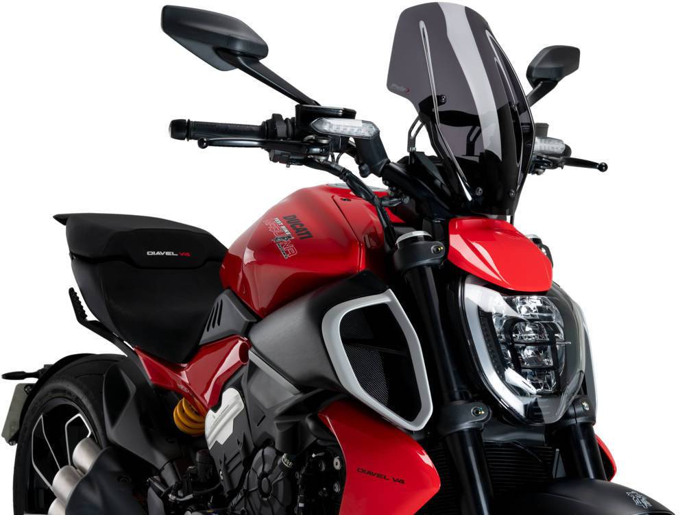 Puig New Generation Adjustable Windscreen Ducati Diavel V4 2024-2025