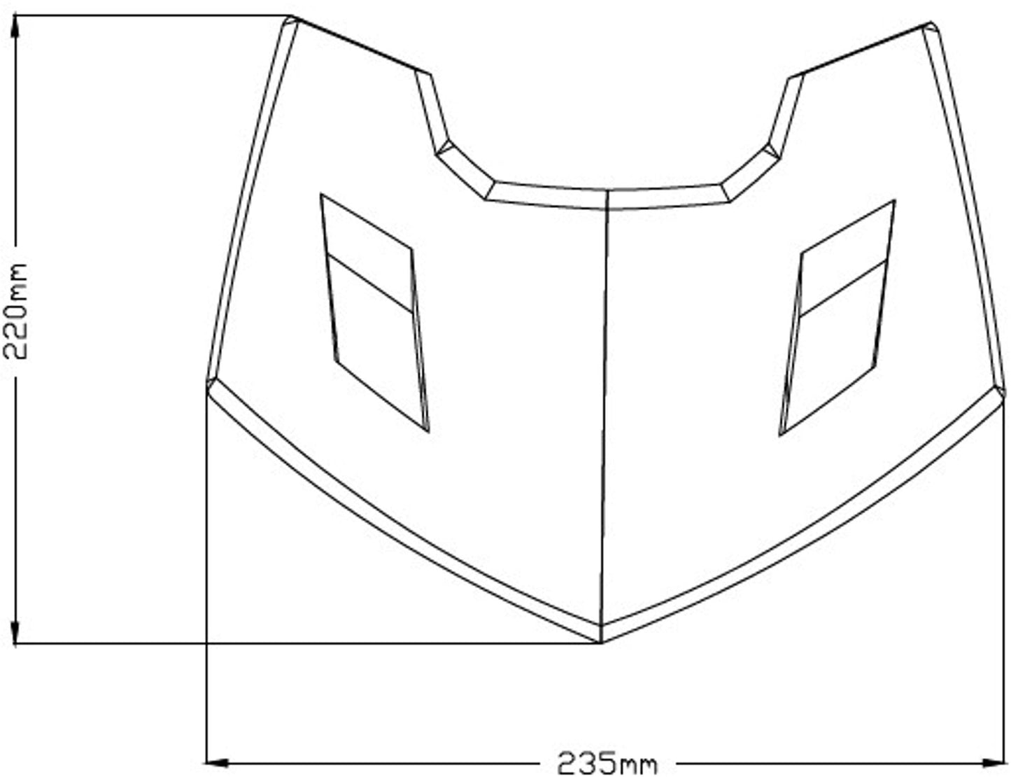 Puig New Generation Sport Plus Windscreen Yamaha MT-07 2018-2020 - Adventure Parts