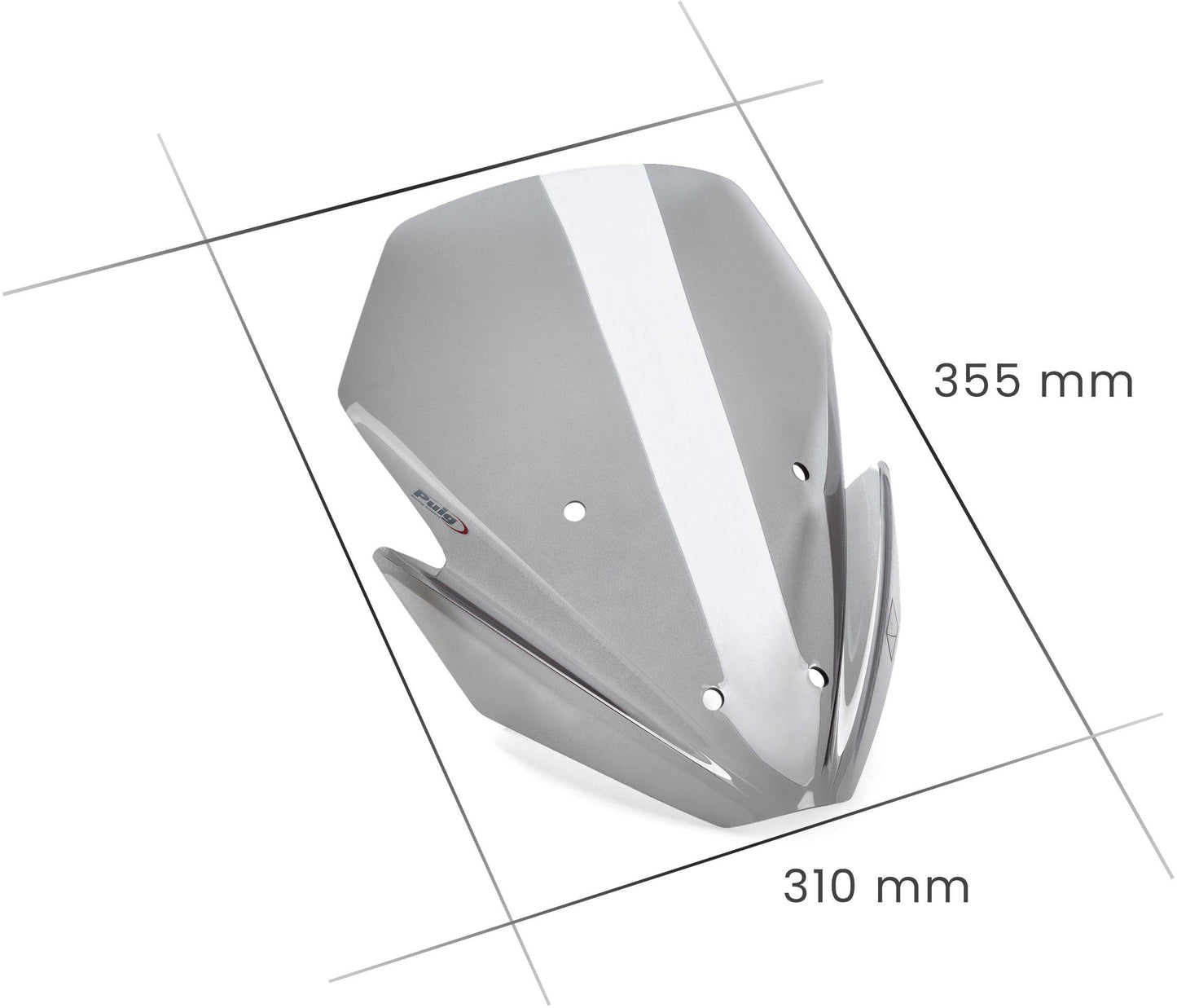 Puig New Generation Sport Windscreen CFMOTO 800NK Sport/Advanced 2023-2025 - Adventure Parts