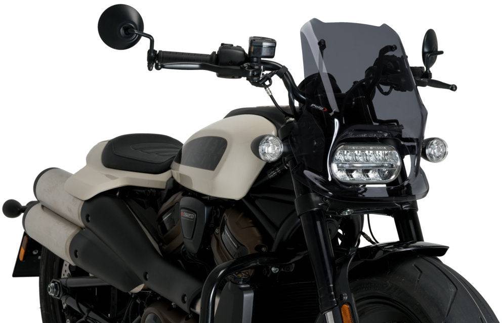 Puig New Generation Sport Windscreen Harley Davidson Sportster S RH1250S 2021-2024 - Adventure Parts