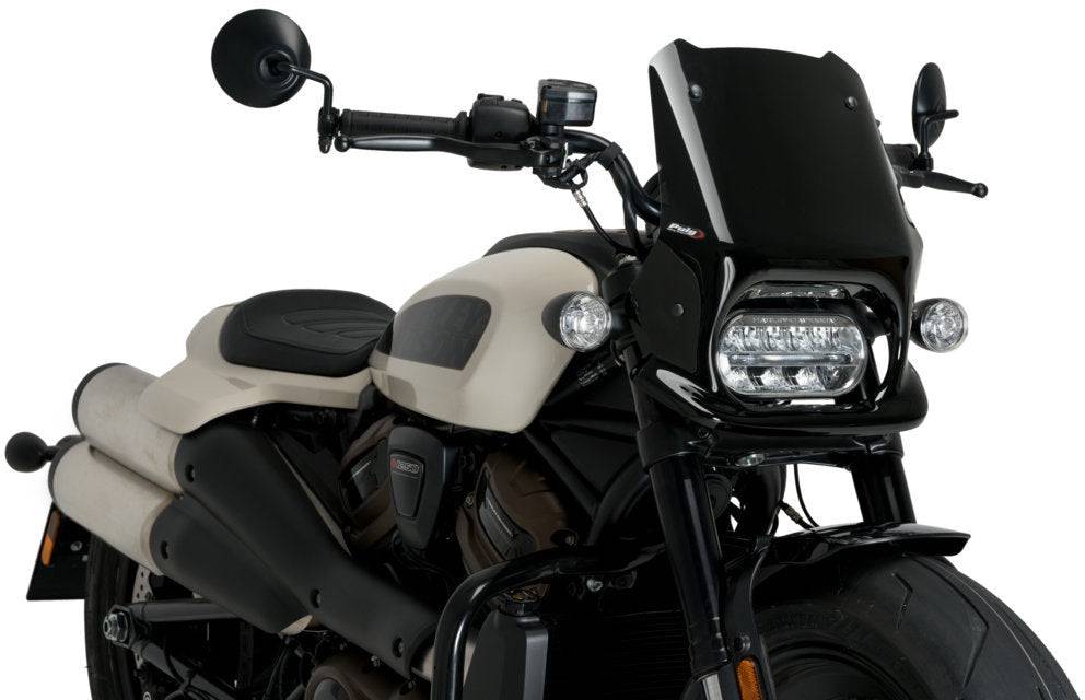 Puig New Generation Sport Windscreen Harley Davidson Sportster S RH1250S 2021-2024 - Adventure Parts