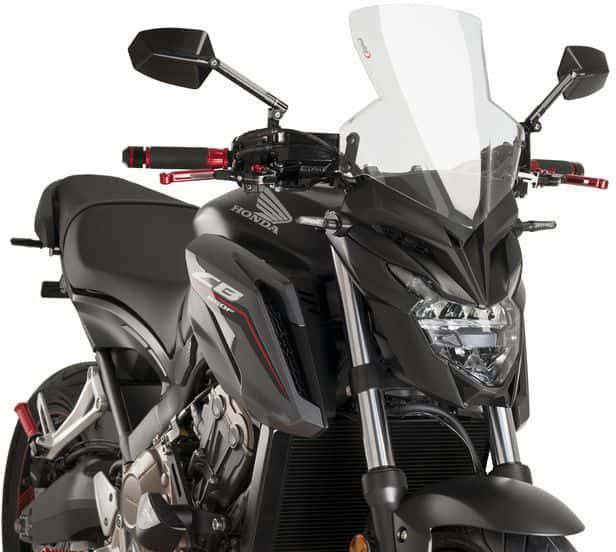 Puig New Generation Sport Windscreen Honda CB650F 2014-2018 - Adventure Parts