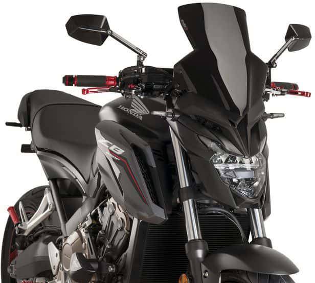 Puig New Generation Sport Windscreen Honda CB650F 2014-2018 - Adventure Parts