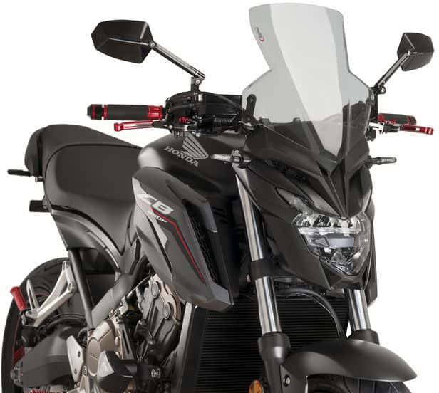 Puig New Generation Sport Windscreen Honda CB650F 2014-2018 - Adventure Parts