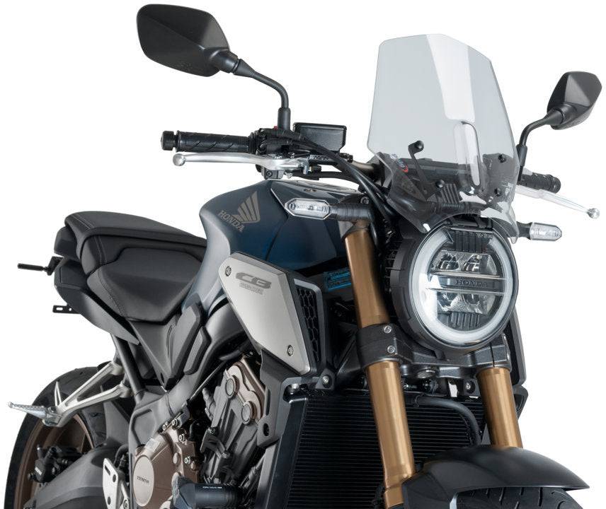 Puig New Generation Sport Windscreen Honda CB650R/CB1000R Neo Sports Cafe 2018-2023 - Adventure Parts