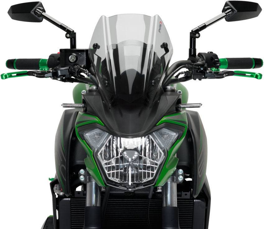 Puig New Generation Sport Windscreen Kawasaki Z650 2017-2019 - Adventure Parts