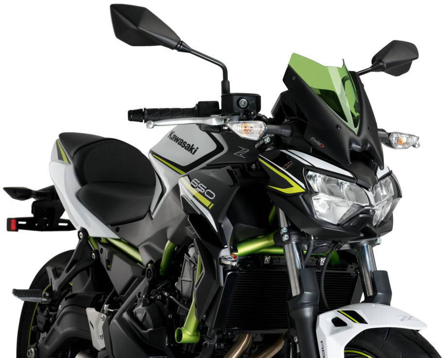 Puig New Generation Sport Windscreen Kawasaki Z650 2020-2025