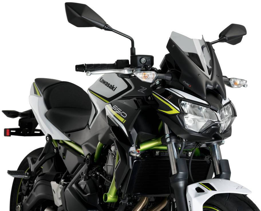 Puig New Generation Sport Windscreen Kawasaki Z650 2020-2025