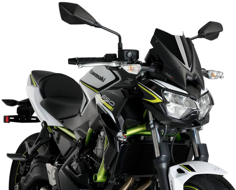 Puig New Generation Sport Windscreen Kawasaki Z650 2020-2025