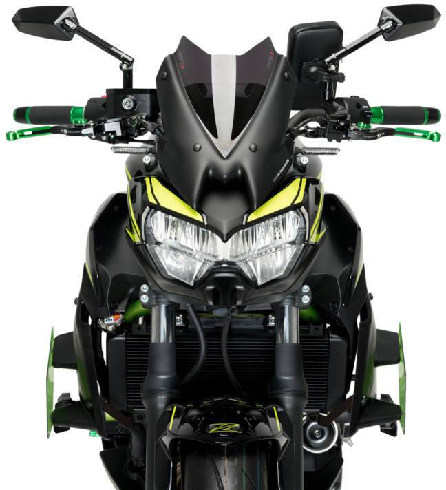 Puig New Generation Sport Windscreen Kawasaki Z650 2020-2025