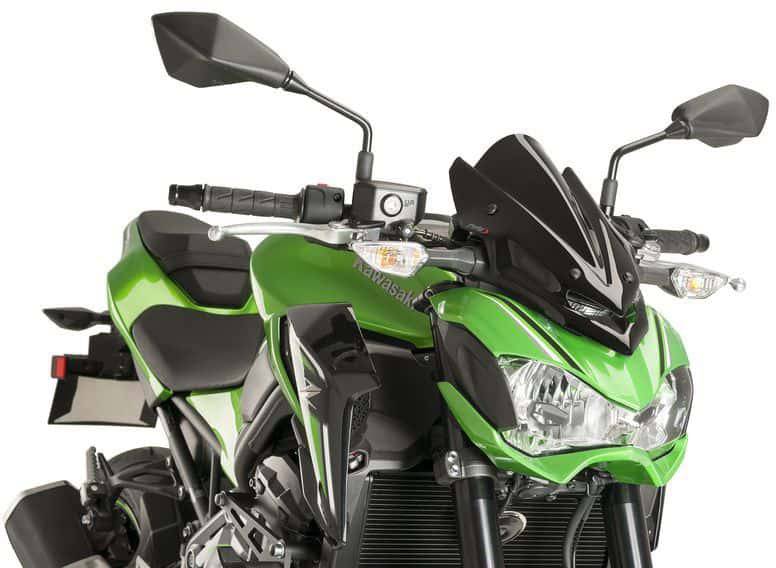 Puig New Generation Sport Windscreen Kawasaki Z900 2017-2019 - Adventure Parts