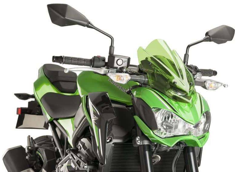 Puig New Generation Sport Windscreen Kawasaki Z900 2017-2019 - Adventure Parts