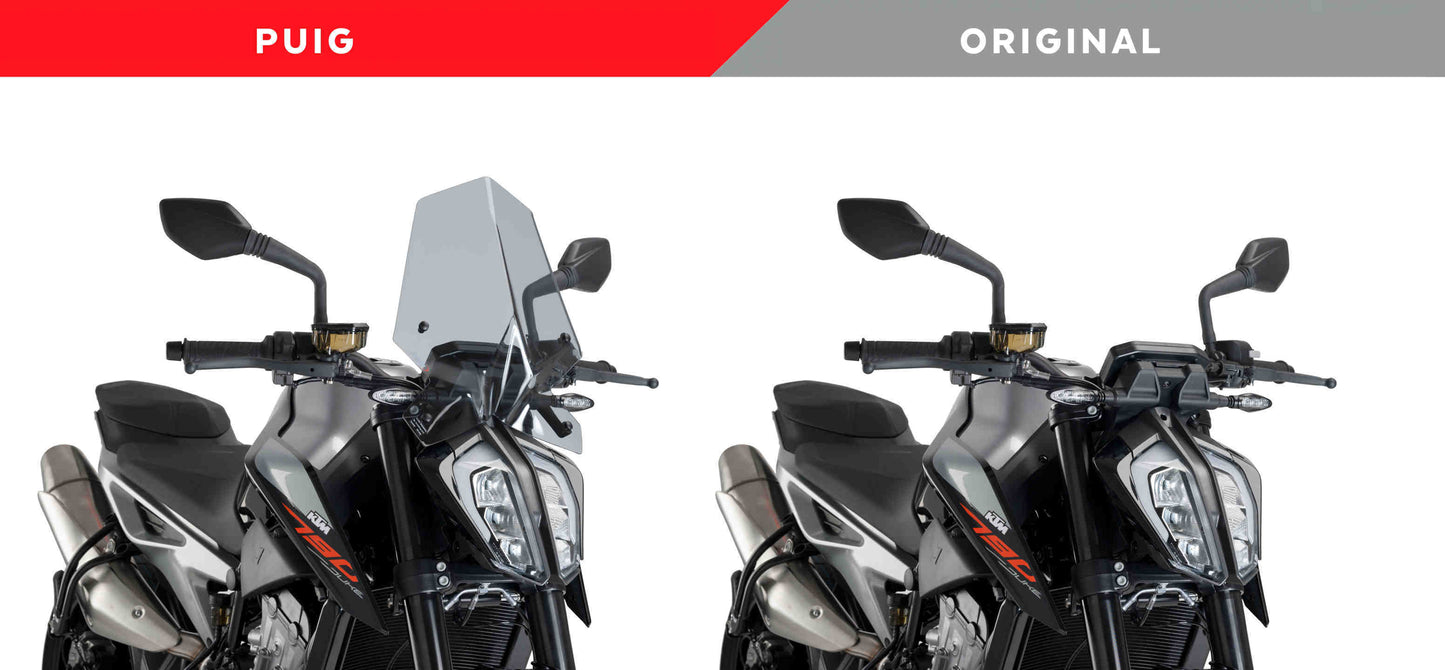 Puig New Generation Sport Windscreen KTM 790 Duke 2018-2025