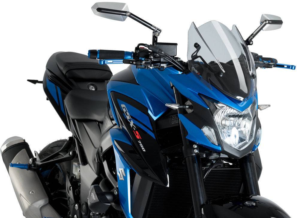 Puig New Generation Sport Windscreen Suzuki GSX-S750 2017-2021 - Adventure Parts
