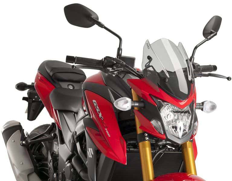 Puig New Generation Sport Windscreen Suzuki GSX-S750 2017-2021 - Adventure Parts