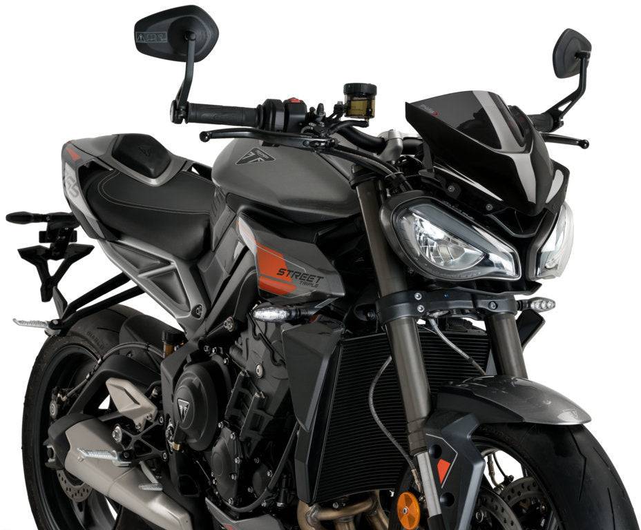 Puig New Generation Sport Windscreen Triumph Street Triple 765 R 2023-2025 - Adventure Parts