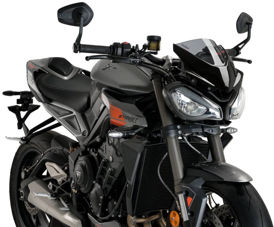 Puig New Generation Sport Windscreen Triumph Street Triple 765 R 2023-2025 - Adventure Parts