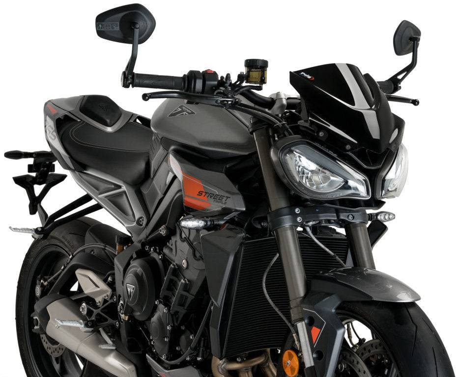 Puig New Generation Sport Windscreen Triumph Street Triple 765 R 2023-2025 - Adventure Parts