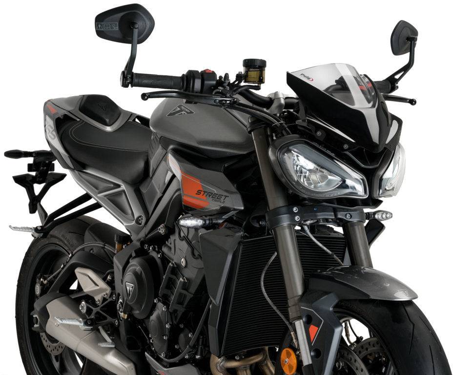 Puig New Generation Sport Windscreen Triumph Street Triple 765 R 2023-2025 - Adventure Parts