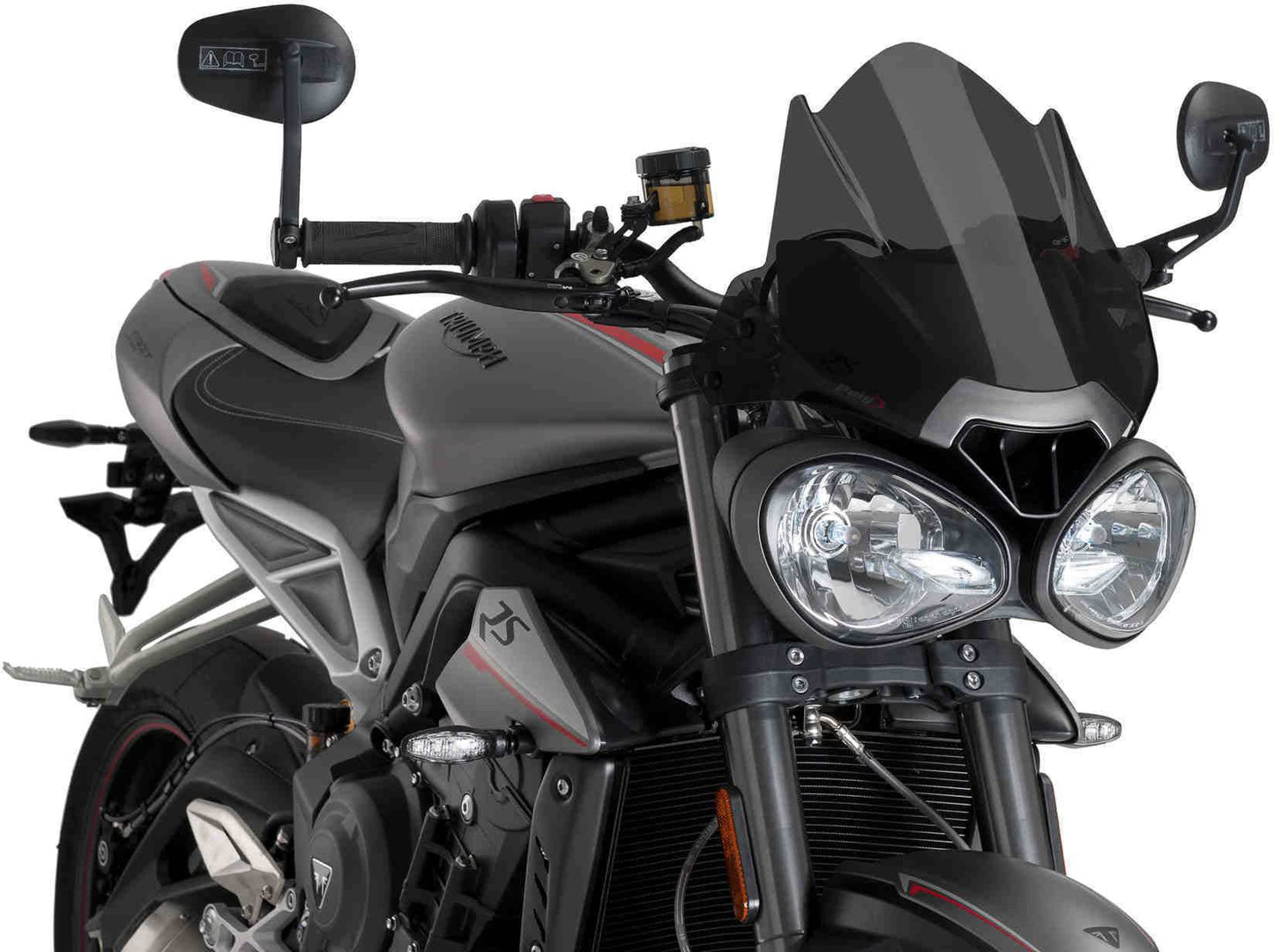 Puig New Generation Sport Windscreen Triumph Street Triple 765 R/RS/S 2017-2021 - Adventure Parts