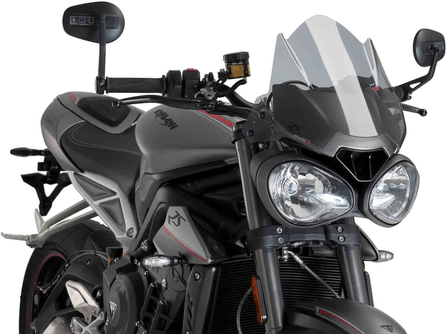 Puig New Generation Sport Windscreen Triumph Street Triple 765 R/RS/S 2017-2021 - Adventure Parts
