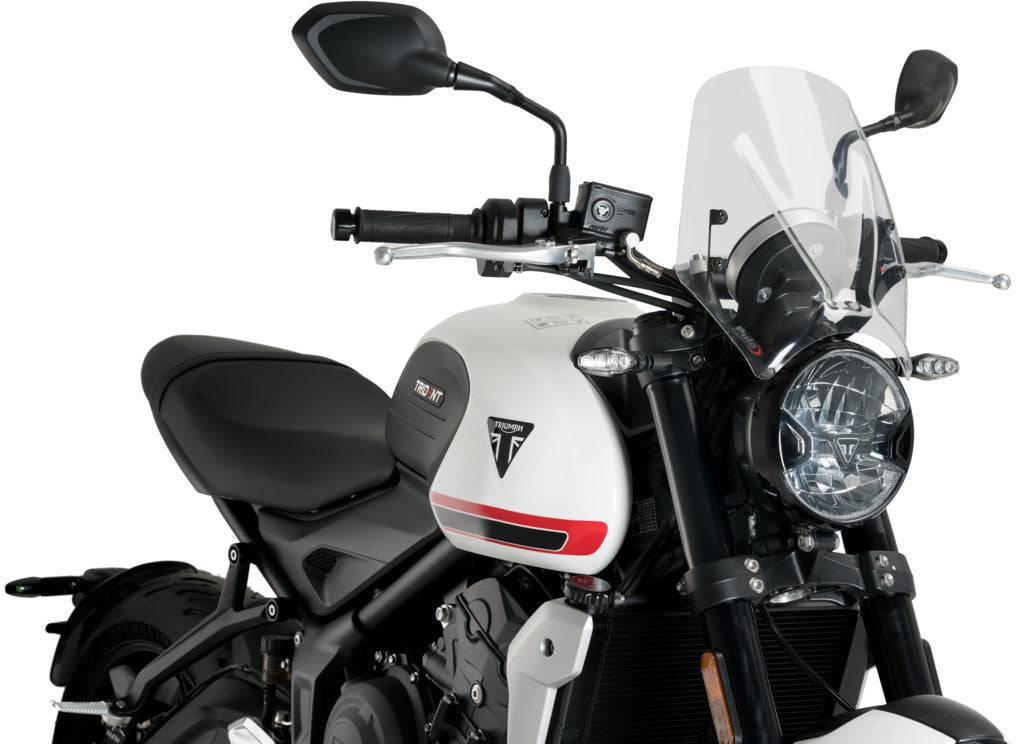 Puig New Generation Sport Windscreen Triumph Trident 660 2021-2025 - Adventure Parts