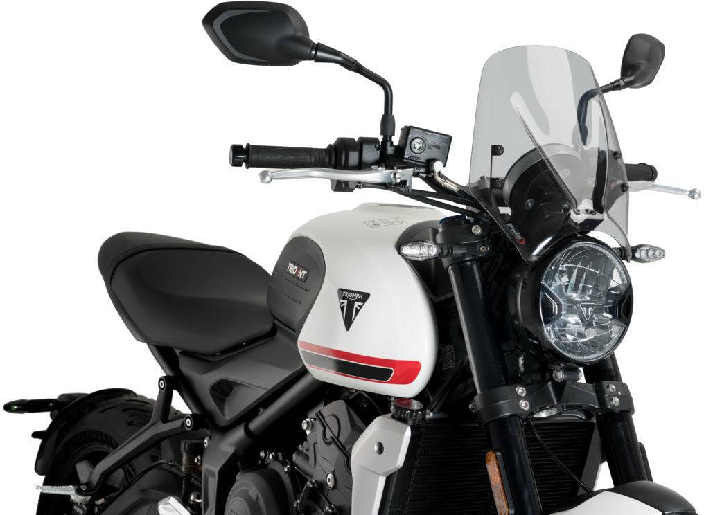 Puig New Generation Sport Windscreen Triumph Trident 660 2021-2025 - Adventure Parts