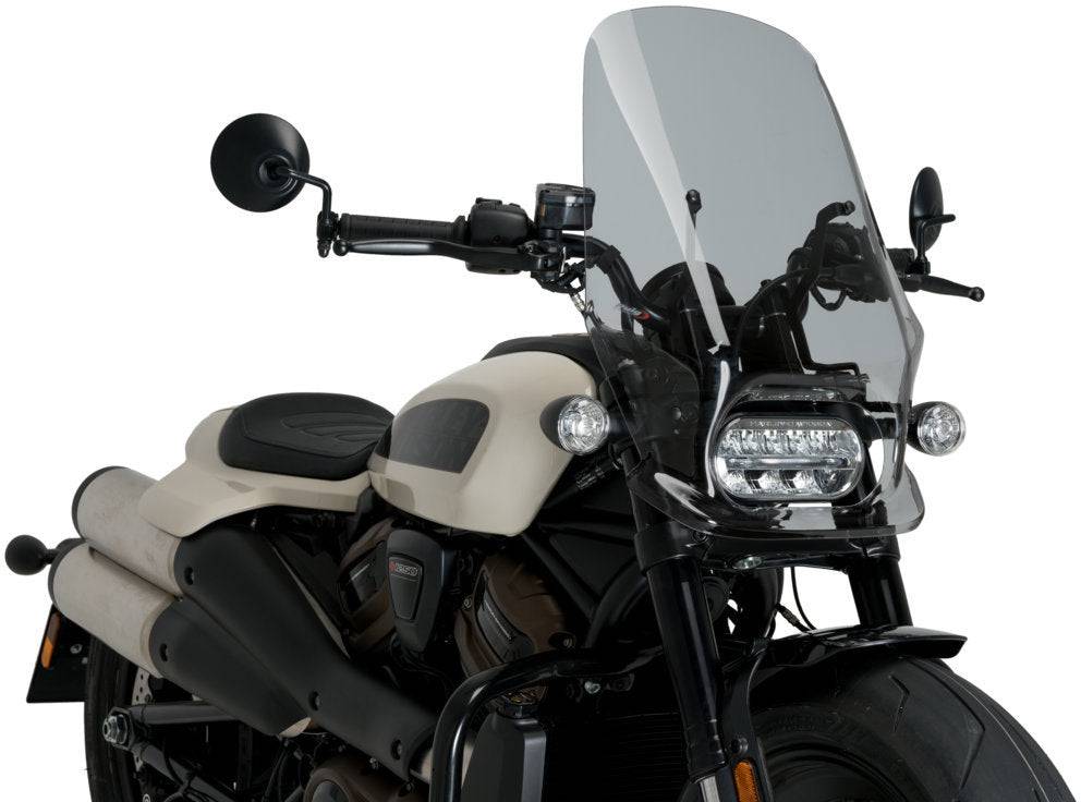 Puig New Generation Touring Windscreen Harley Davidson Sportster S RH1250S 2021-2024 - Adventure Parts