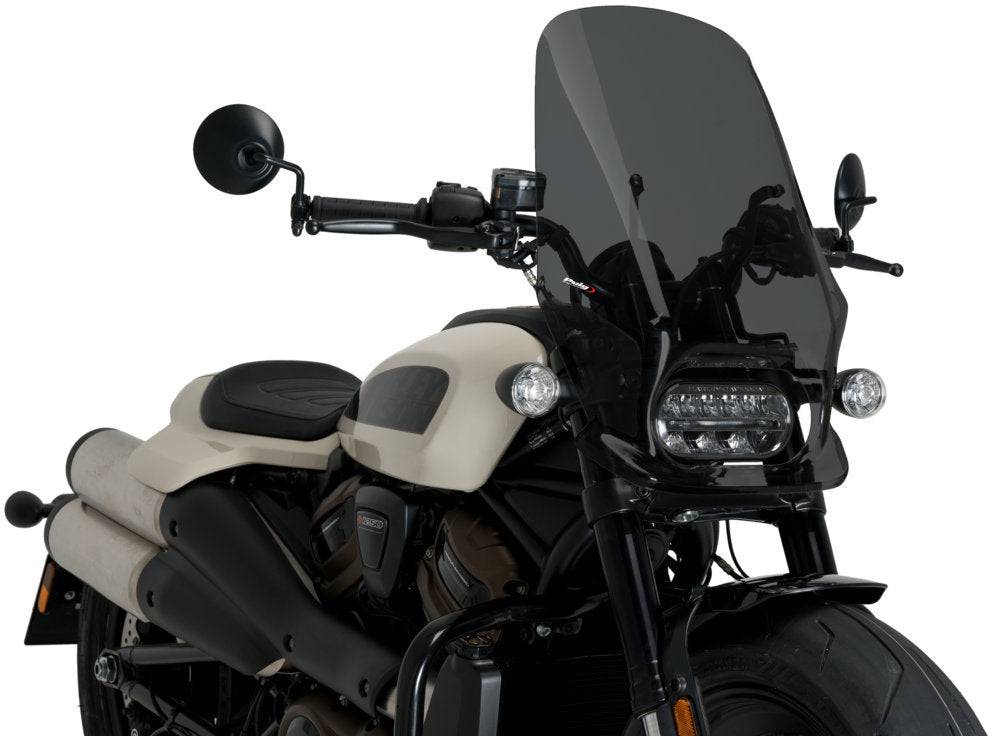 Puig New Generation Touring Windscreen Harley Davidson Sportster S RH1250S 2021-2024 - Adventure Parts