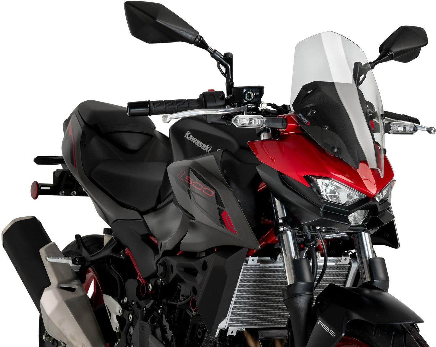 Puig New Generation Touring Windscreen Kawasaki Z500 & SE 2024-2025 - Adventure Parts
