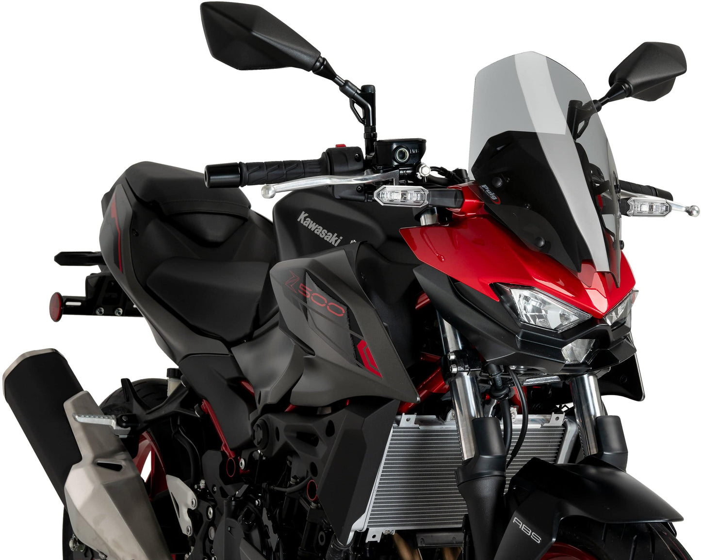 Puig New Generation Touring Windscreen Kawasaki Z500 & SE 2024-2025 - Adventure Parts