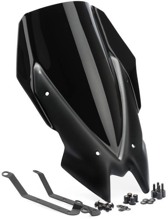 Puig New Generation Touring Windscreen Kawasaki Z650 2020-2025 - Adventure Parts