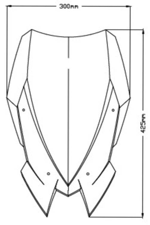 Puig New Generation Touring Windscreen Kawasaki Z900 2020-2024 - Adventure Parts